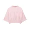 ZR Ropa europea y americana para mujer comercio exterior transfronterizo 2026 nueva primavera holgada versátil moda casual camisa corta