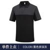 Overol de secado rápido con solapa, estampado y bordado de LOGO, manga corta de verano, ropa para empresa de tienda 4S, taller de reparación y decoración de automóviles, fábrica, ropa de ingeniería