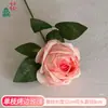 Mesa de Jantar com Borda Assada Francesa de Alta Qualidade, Flor Única Rosa, Arranjo de Flores de Luxo Leve, Decoração de Buquê de Flores Artificiais, Atacado Transfronteiriço