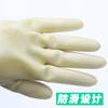 Guantes de látex Hongbao nuevos al por mayor engrosados de tendón de res de caucho guantes domésticos antideslizantes para ácidos y álcalis débiles Blanco Lechoso 100g
