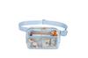 Cross-border lulu correndo saco de cintura especial impermeável transparente tpu masculino e feminino ao ar livre esportes bolsa de cintura slung saco peito