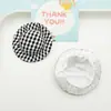 Nuevo Tela de Sombrero a Cuadros Rojos y Negros Joyería Accesorios Material para Manualidades Mayorista Juguetes Accesorios para Muñecas Venta al por Mayor en Stock