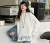 Traje de mezclilla para niñas Primavera 2025 Nuevas niñas Primavera y Otoño Ropa coreana Chaleco de estilo occidental para niños Primavera