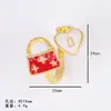 Anillo de aceite de goteo de venta caliente transfronterizo anillo de dibujos animados para niños bolsa de anillo anillo de diseño de nicho personalizado estilo ins anillo simple