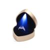 Luz LED en forma de corazón con punto de pintura Caja de joyería luminosa Caja para anillos con superficie de diamante Caja para anillos LED Caja para anillos de pareja Caja de joyería Caja de joyería