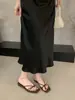 Chanclas planas estilo coreano, zapatos de hada para uso exterior, nuevas sandalias de playa de verano 2025, sandalias plateadas