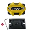 Adequado para Acessórios de Modificação de Motocicleta Adv160/150 Tampa Superior do Cilindro Mestre de Freio a Disco de Liga de Alumínio CNC Tampa do Reservatório de Óleo de Freio