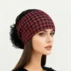 Pañuelo para la cabeza estilo influencer de Tiktok y Kuaishou para mujer, diseño floral de malla, venta al por mayor de fábrica, exportación, nuevas llegadas de otoño, dropshipping, versátil