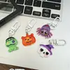 Llavero de Resina de Dibujos Animados de Halloween Colgante Pequeño Llavero de Regalo Regalo Pequeño Colgante Decorativo para Mochila Venta al por Mayor