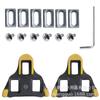 Juego de Férulas para Zapatos de Ciclismo Juego de Férulas Especial para Zapatos de Bicicleta de Carretera Equipo de Ciclismo Disponible en Colores Rojo y Amarillo