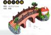 Acuario pecera paisajismo rocalla puente falso paquete de decoración paisajística decoración pecera peces dorados simulación puente piedra rocalla