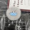 Chaveiro Personalizado Divertido e Fofo de Desenho Animado Bola de Pelo Monstro de Boca Grande Chaveiro de Boca de Salsicha Feia Pingente para Bolsa de Presente