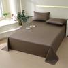 Nueva sábana de algodón de una sola pieza, moderna y sencilla, individual, doble, para dormitorio, de sarga de color liso, de algodón puro, producto individual, venta al por mayor