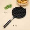 Nuevo Estilo Flor de Ciruelo Máquina Pequeña para Pastel Molde Puesto Comercial Máquina para Pastel de Flor de Ciruelo Molde para Huevo de Formación de una Pieza para el Hogar