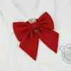 Uniforme JK Estilo Universitario Color Sólido Estudiante Femenina Corbata de Lazo Uniforme Escolar Estilo Japonés Traje Seikan Corbata Raíces Rojas