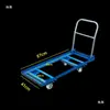 Carro pequeño para fregadero, carretilla plegable, carretilla de mano plegable, carro de carga para el hogar, carro de manipulación de carga, carro de mano portátil para paquetería