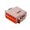 DTM06-12SD Conector automotriz Deschi conector impermeable terminal de empalme macho y hembra enchufe enchufable para arnés