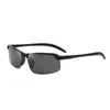 Populares Gafas Deportivas de Ciclismo para Día y Noche, Gafas de Sol para Conducir y Pescar al Aire Libre, Gafas de Visión Nocturna sin Marco, Aprobadas por Fábrica