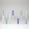 Estoque pronto tubo de máscara de cílios transparente frasco vazio tubo de delineador roxo tubo de cola para cílios atacado materiais de embalagem cosmética disponíveis