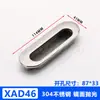 Ls122 Tirador Oculto Empotrado Ls533 Tirador de Aleación de Zinc para Cajón Puerta de Gabinete Tirador de Hebilla Empotrada A-183-2