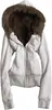 Sudadera con capucha para mujer, forrada de forro polar, con cuello grande de pelo, forro grueso de felpa, cárdigan corto con cremallera, Otoño/Invierno 2026