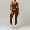 Traje de fitness sin costuras de alta elasticidad con mangas largas y tirantes, combinable libremente, adecuado para correr, yoga y uso casual