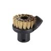 Adaptable a Karche Karcher Kach Limpiador a vapor SC1/2/3/4/7 Cepillo redondo pequeño Cepillo de espejo Boquilla Accesorios