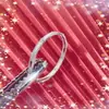 Transmisión en Vivo Lujoso Gama Alta Bayoneta Flor Pulsera Trébol de Cuatro Hojas Flor de Diamante Pulsera de Trébol de Cuatro Hojas de la Suerte