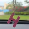 Colgante para Coche con Forma de Oso de Amor de Arcilla Amazon Transfronterizo, Colgante para Interior de Coche, Colgante de Letra de Alta Gama para Mujeres
