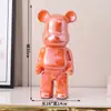 Ornamento Urso Violento de Celebridade da Internet de Luxo Leve Acessórios para Casa Sala de Estar Armário de Vinho Decoração de Armário de TV Presente de Inauguração