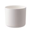 Vaso de flores pp estilo nórdico vaso de flores simples engrossado redondo plástico pequeno vaso de flores suculento doméstico vaso de rabanete verde vaso de flores