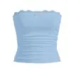 Conjunto Transfronterizo Europeo y Americano Y2K Dulce Puro Deseo Sexy Encaje Lazo Tubo Crop Top Shorts para Mujer