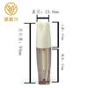 Tubo de plástico para brillo labial con forma de trébol de cuatro hojas de 3,5 ml, brillo labial, aceite labial, sombra de ojos líquida, rubor líquido, material de embalaje.