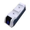 Carregador de Controle P5 com Luz Indicadora Base Dupla Carregador Base de Carregamento Sem Fio P5 Acessórios Periféricos de Jogo 5V1.2A