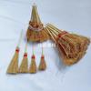 Escobas de Paja Natural Atadas a Mano Transfronterizas, Decoraciones Artesanales, Mini Escobas de Paja para Manualidades 4-18cm
