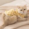 2025 Nuevo Modelo Ropa para Gatos Otoño e Invierno Engrosada Cálida Rayada Cuadros Polar Ropa para Perros Pequeños Ropa de Mascota de Dos Patas