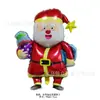 Balão de Natal Cartoon Papai Noel Boneco de Neve Alce Árvore de Natal Decoração de Shopping Decoração Balão de Filme de Alumínio Atacado