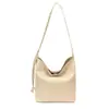 Bolsa Saco de Grande Capacidade Feminina 2026 Nova Moda Bolsa Transversal Trançada Toque de Luxo Bolsa de Ombro Único Super Quente