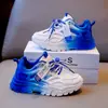 Tênis infantil 2024 novo rede dupla sapatos de papai para meninas tênis de corrida para estudantes meninos sapatos de moda para crianças médias e grandes