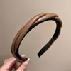 Faixa de Cabelo para Mulheres com Dentes, Faixa Antiderrapante para Lavar o Rosto, Novo Estilo 2025, Presilha de Cabelo para Aumentar o Volume no Topo da Cabeça, Acessório de Cabelo para Outono e Inverno