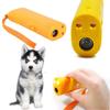 Linterna LED de doble cabezal En caja Sin batería Repelente ultrasónico para perros Remolque portátil para perros Remolque para perros ladradores
