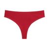 Ropa interior sencilla de algodón de hilo sexy europeo y americano para mujer, algodón transpirable, cómoda para deportes y fitness, tiro bajo, tanga para mujer