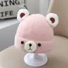 Bonitos y adorables gorros de otoño e invierno para niños, con diseño de poner, material de punto y una serie de dibujos animados, que brindan abrigo y protección para los oídos para bebés y niños pequeños.