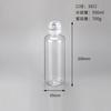 Garrafa de Mel Plástico PET Squeeze Transparente Pote 500ml Selado Embalagem de Alta Qualidade Tampa com Bico Garrafa de Bebida Recarregável