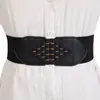 Venta Directa de Fábrica Cinturón Elástico Metálico Rombo Pintado a Mano para Mujer 6cm de Ancho