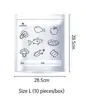 Bolsas Sellables Frescas de Papel de Aluminio, Bolsas Auto-Sellables Opacas Específicas para Refrigerador para Almacenamiento y Porcionamiento de Comida para Bebés