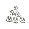 AliExpress DIY Pulseira Colar Acessórios AMOR Inglês Oco Carta de Amor Frisado Tecido Zipper Cabeça Pingente