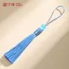 Pingente Pequeno com Borla de 7cm com Contas, Decoração de Borla para Marcador de Página Estilo Vintage, Acessório para Pendurar, Pingente, Atacado