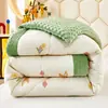 Colcha 2026 beanbean lavable a máquina, colcha de primavera y otoño, colcha gruesa de invierno para adultos, cama doble, dormitorio estudiantil, cama individual, colcha de algodón