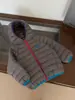 Nueva chaqueta acanalada de plumón 90% estándar nacional para bebés y niños pequeños, abrigo de plumón de invierno para niños, uniforme escolar para niños grueso y cálido